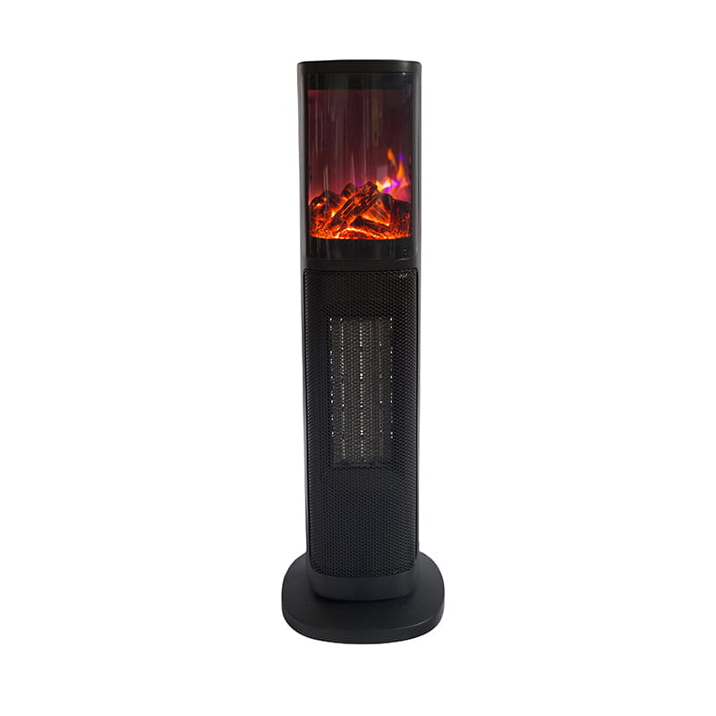 Simulazione Flame 2000W Rescaldatore in ceramica per soggiorno, ufficio
